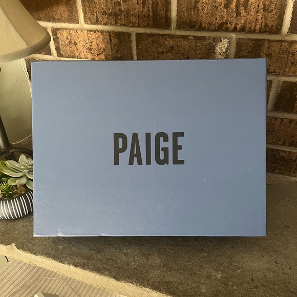 Paige Bailey Combat Boot Black Patent Leather size 8.5M - Picture 10 of 12